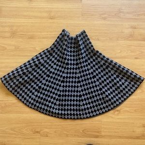 Checkered Skirt